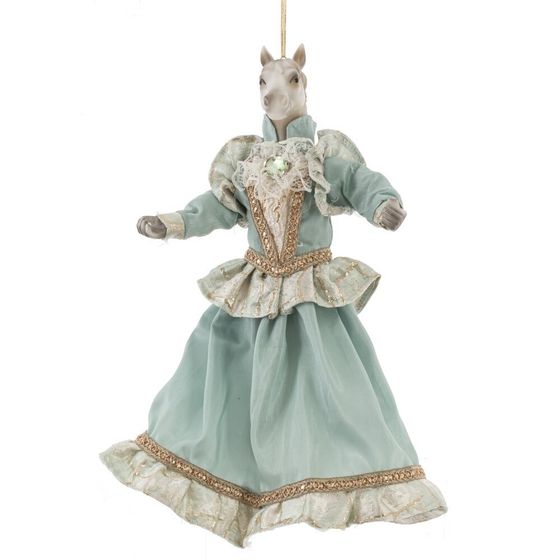 Игрушка набивная подвес &quot;Лошадь&quot;, L15 W9 H36/20 см