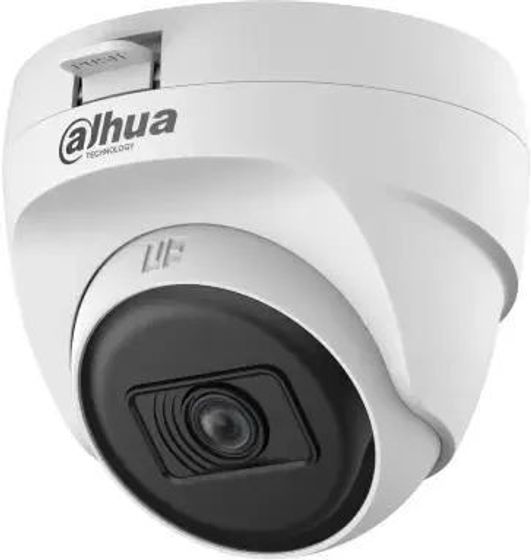 Камера аналоговая Dahua DH-HAC-T1A21P-U-0280B 2.8-2.8мм HD-CVI HD-TVI цв. корп.:белый