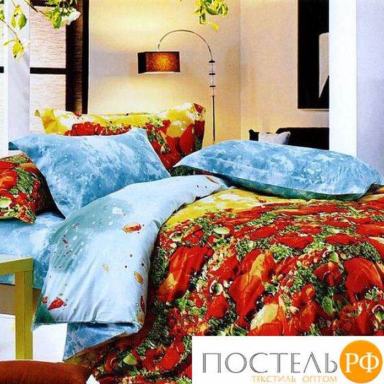 TS05-017/2 КОД1004, Постельное белье Tango Novella семейный 2 наволочки, 50x70 (2 шт), Сатин, Коробка