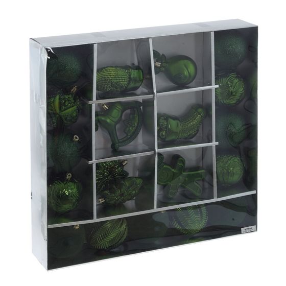 Набор из 20шт Украшение новогоднее "Шар", L40 W8 H40 см