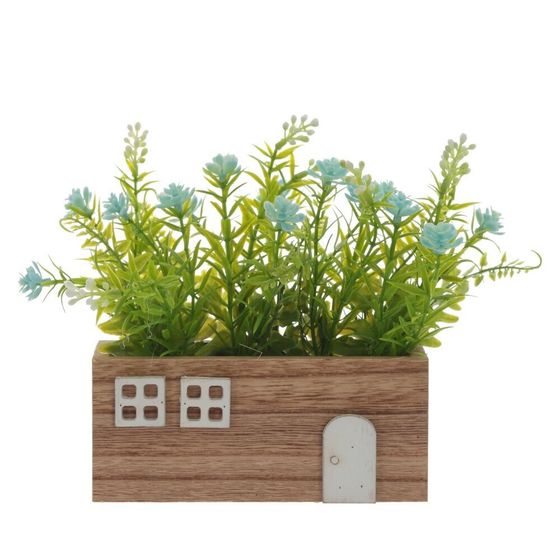 Цветочная композиция, L17 W6,5 H20 см, 4в.