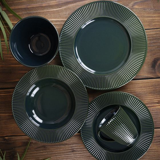Тарелка обеденная EMERALD GREEN 27см