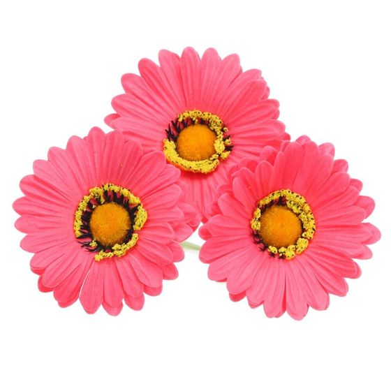 Цветы искусственные &quot;Букет Гербер&quot; (Real Touch), L12 W12 H33 см