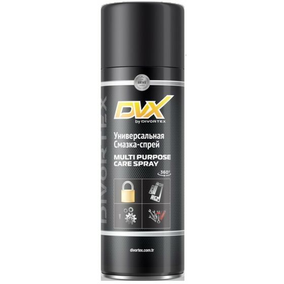 Смазка универсальная DVX Multi Purpose Care Spray, синтетическая, аэрозоль, 200 мл