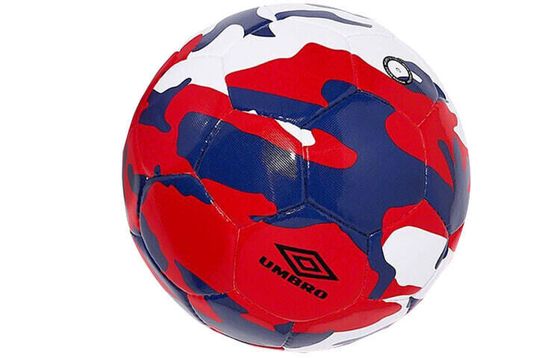 Supreme Size 5 Soccer TPU Hand-Stitched Soccer Ball Unisex White Blue Red