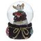 Фигурка декор в стекл шаре &quot;Дед Мороз/Мишка/Олень&quot;, D 4.5 см, L4,5 W5 H6 см, 4в.