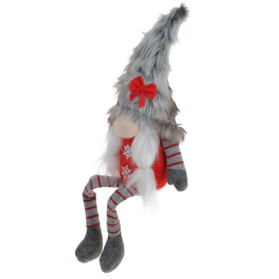 Игрушка набивная &quot;Гном&quot;, L13 W8 H44/16 см, 2в.