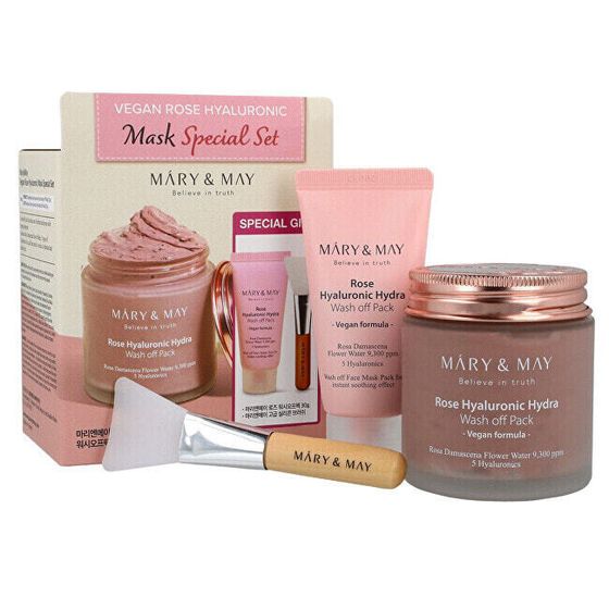 Vegan Rose Hyaluronic Mask Special Gift Set