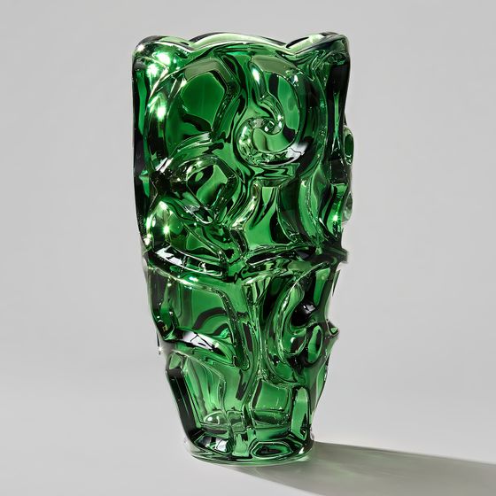 ВАЗА &quot;ELEGIA&quot; EMERALD 15Х29,8 СМ