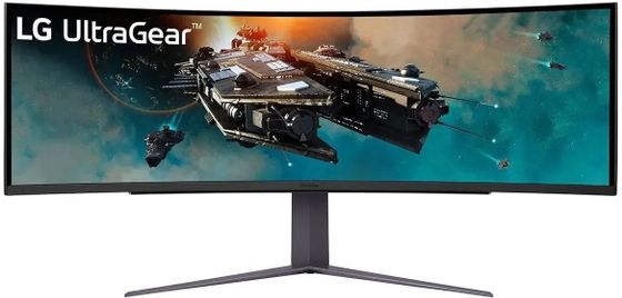 Монитор 49&quot; LG UltraGear 49GR85DC-B черный VA 32:9 450cd 5120x1440 240Гц (49GR85DC-B.ARUZ)