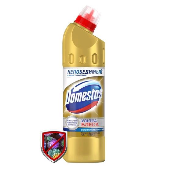 Чистящее средство Domestos &quot;Ультра блеск&quot;, гель, для унитаза, 500 мл