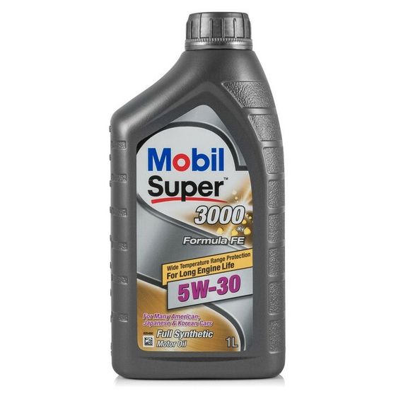 Моторное масло Mobil SUPER 3000 X1 F-FE 5w-30, 1 л синтетика