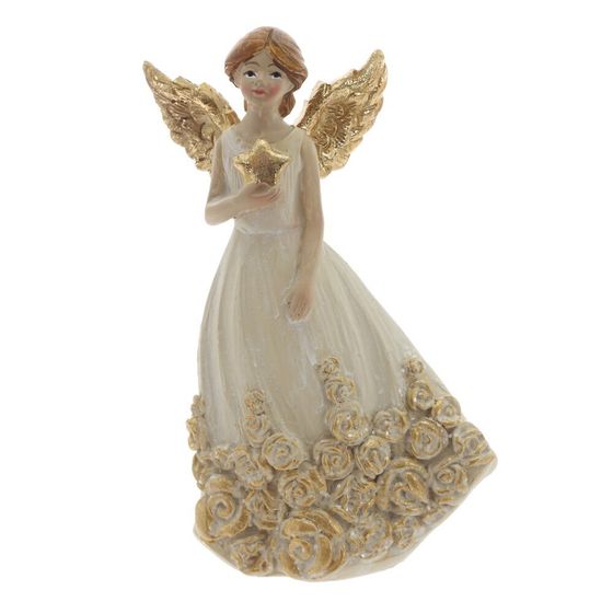 Фигурка декоративная &quot;Ангел&quot;, L5 W3,5 H9 см, 2в.