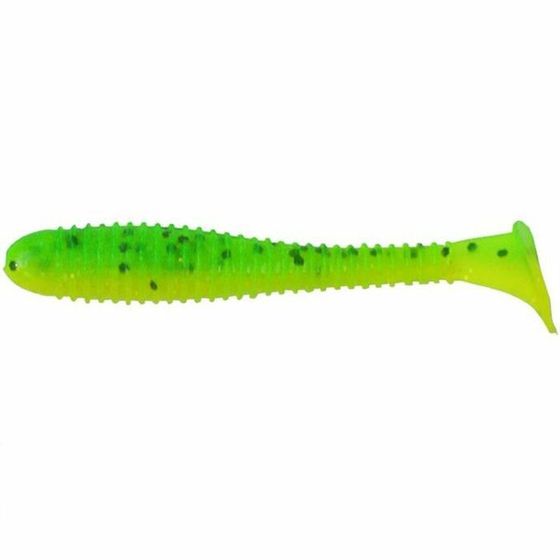 Виброхвост Helios Catcher Green Lime, 7 см, 7 шт. (HS-1-010)