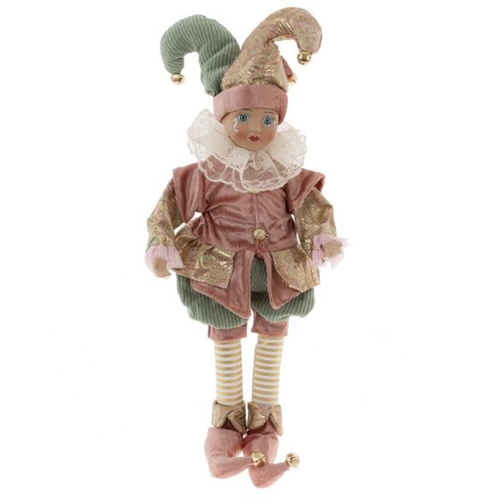 Игрушка набивная &quot;Клоун&quot; (муз, движ), L16 W13 H43 см (полка 25 см.)