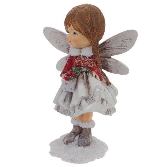 Фигурка декоративная &quot;Девочка-фея&quot;, L8 W8,5 H11 см