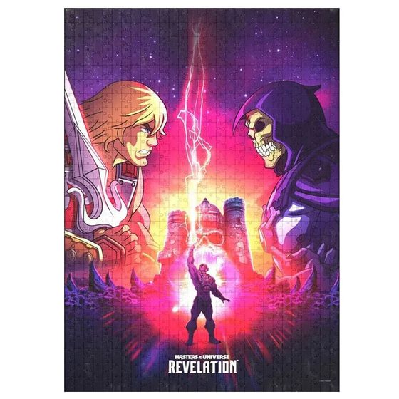 MASTERS OF THE UNIVERSE Revelation He Man And Skeletor Puzzle 1000 pieces