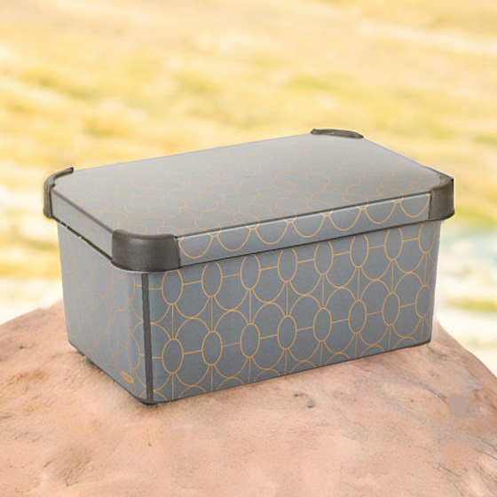 Коробка декоративная DECO&#39;S STOCKHOLM IML DOTS S