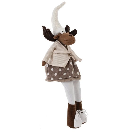 Игрушка набивная &quot;Олень&quot;, L21 W12 H58/22 см, 2в.