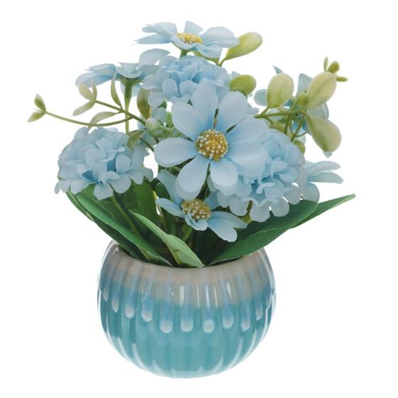 Цветочная композиция, L9 W9 H17 см, 4в.