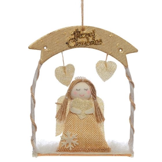 Изделие декоративное Панно &quot;Ангел&quot;, L13 W2 H15 см, 2в.