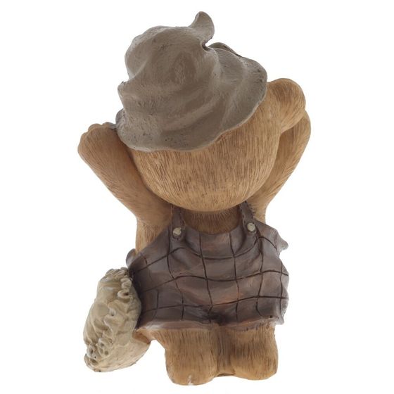 Фигурка декоративная &quot;Медвежонок&quot;, Д9,5 Ш6,5 В14 см, 3в.