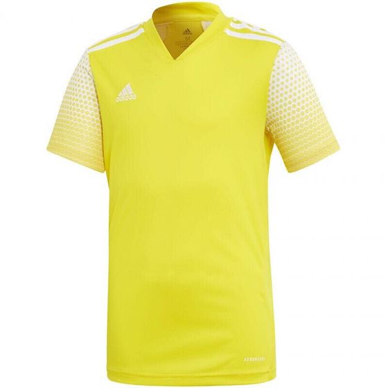 Мужская спортивная футболка желтая с логотипом T-Shirt adidas Regista 20 Jersey Jr FI4568