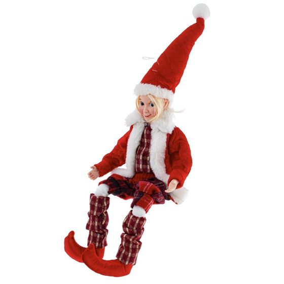 Игрушка набивная &quot;Эльф&quot;, L15 W10 H60 см, 2в.