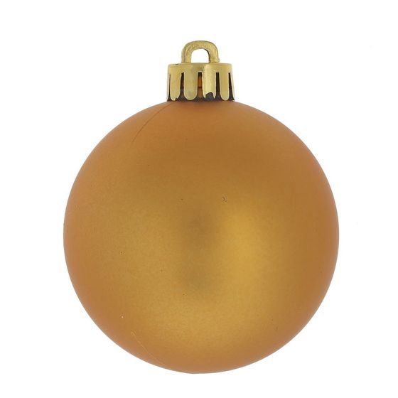 Набор из 6шт Украшение новогоднее Шар "Золотое руно", D6 см, L17,5 W6 H11,5 см