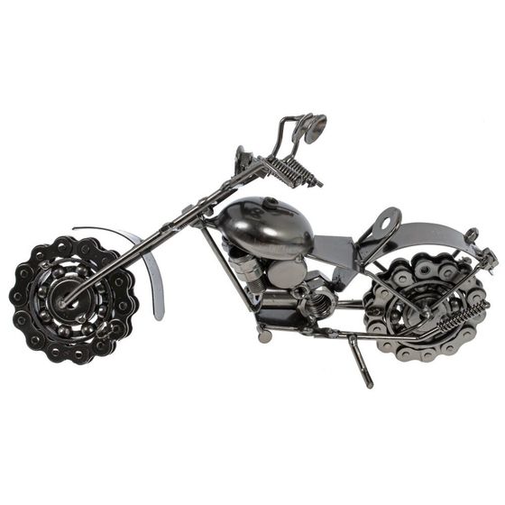 Изделие декоративное &quot;Мотоцикл&quot;, Д26 Ш8,5 В14,5 см