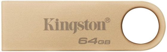 Флеш диск 64Gb Kingston DataTraveler SE9 USB 3.2 Gen1 золотистый (DTSE9G3/64GB)