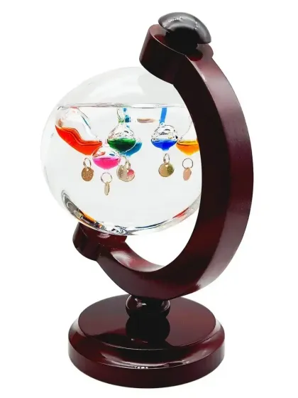 !09 Термометр Галилея, Д13 Ш9 В18 см,