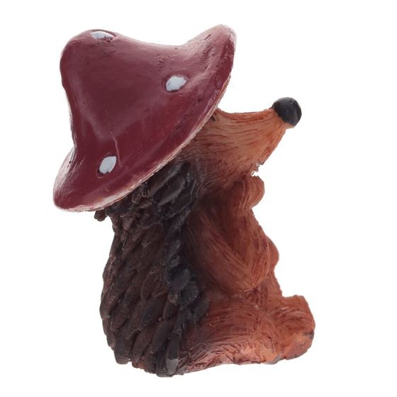 Фигурка декоративная &quot;Ежик&quot;, Д3,5 Ш3,5 В4,5 см, 2в.