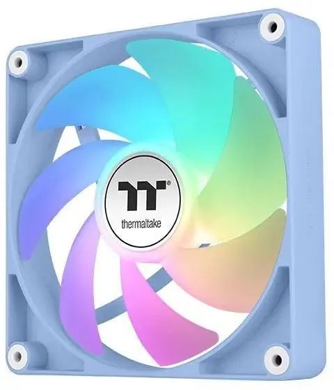 Вентилятор Thermaltake CT140 Sync Hydrangea ARGB голубой 140x25мм - 2шт 1500rpm LED PWM 4pin (CL-F203-PL14BU-A)