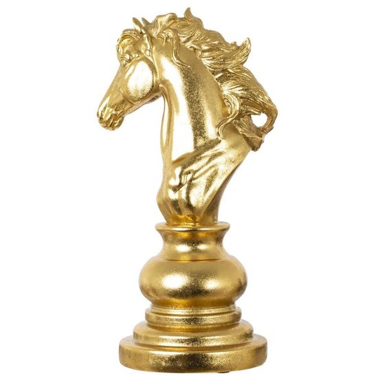 Фигурка декоративная "Шахматный конь", L11 W11 H26,5 см