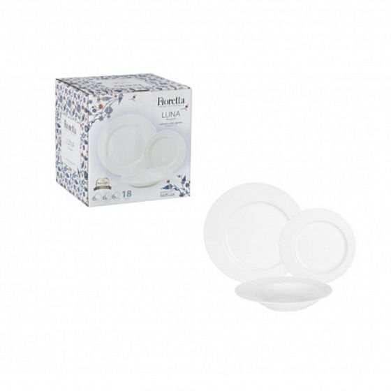 Столовый сервиз LUNA 18 предметов