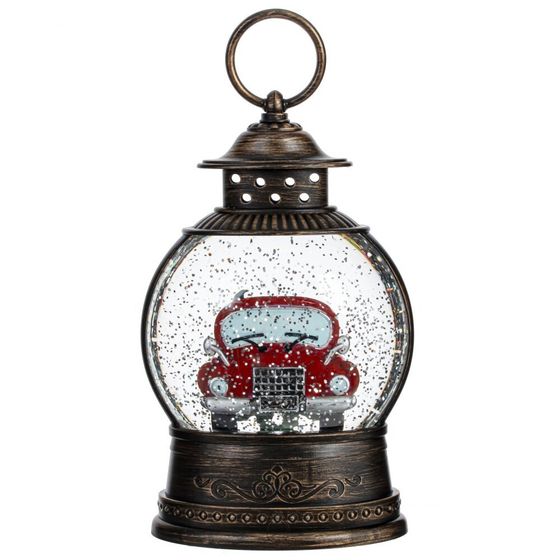 Изделие декоративное &quot;Фонарь&quot; (подсвет, вьюга, 3хААА н/п), L13 W7,5 H20,5 см