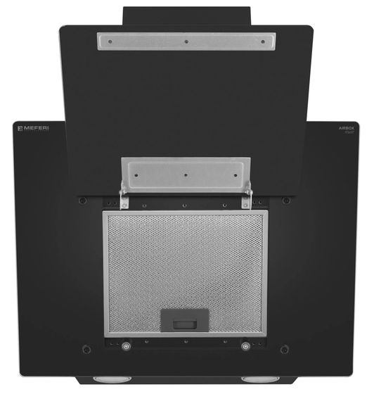 Вытяжка наклонная Meferi AIRBOX60BK POWER черный управление:кнопочное (1 мотор)