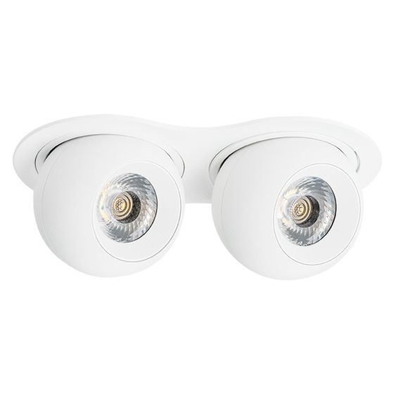 i6266262 Светильник INTERO LED 9W*2 850LM*2 24G БЕЛЫЙ 3000K (217626+217062+217062)