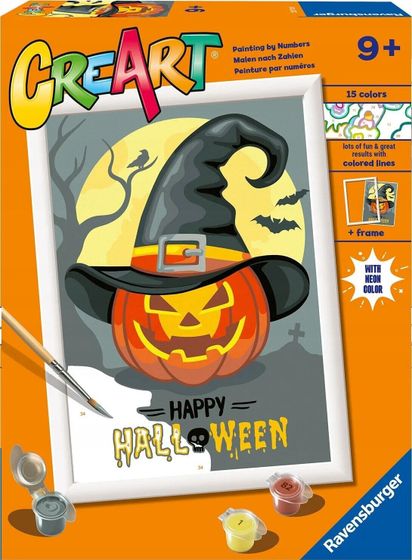 Ravensburger CreArt dla dzieci: Wesołego Halloween