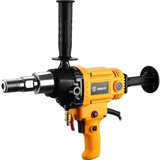 Дрель безударная Deko DDM-1600 1600Вт быстрозажимной (кейс+рукоятка) (085-3010)
