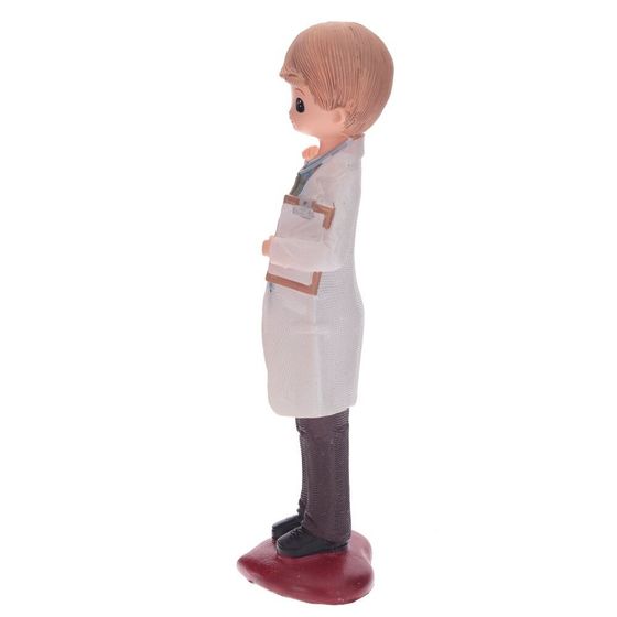 Фигурка декоративная "Доктор" L6 W5 H19,5 см, 1 штука, дизайн микс