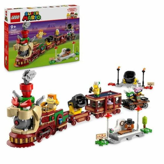 Строительный набор Lego 71437 Bowser&#39;s Express Train Разноцветный 1392 Предметы