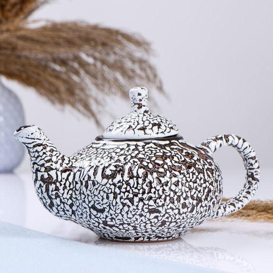 Чайник &quot;Кроха&quot; средний, 14х13см, 0,7л, тирамису