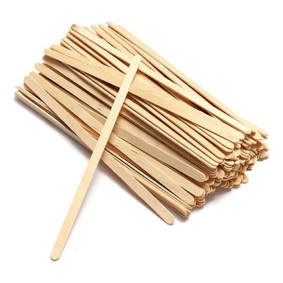 !Деревянный размешиватель 18 см. /100 штук/