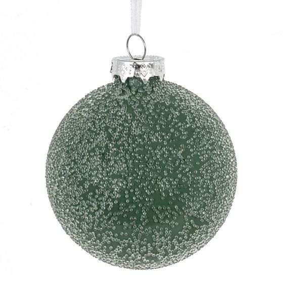 Украшение новогоднее &quot;Шар&quot;, D 8 см, L8 W8 H8 см, 2в.