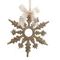 Украшение новогоднее &quot;Снежинка&quot;, L13 W0,5 H15 см