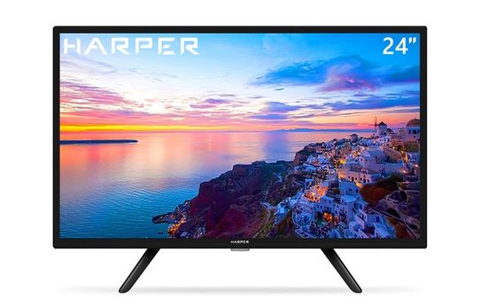 Телевизор LED 24&quot; Harper 24R470TS черный SmartTV