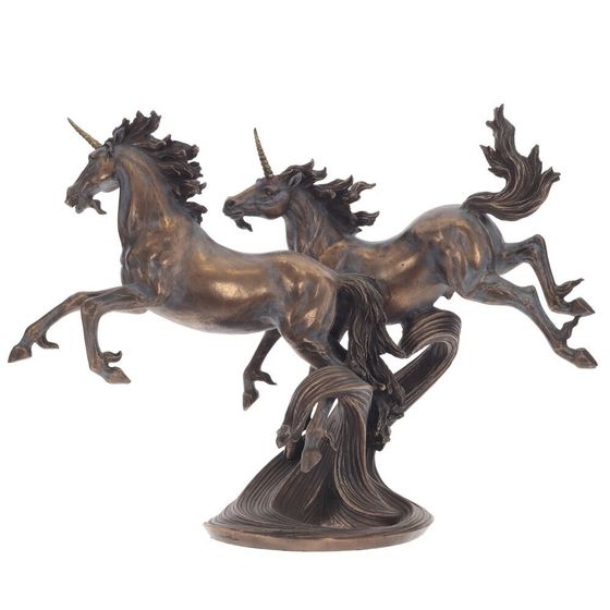 Фигурка декоративная &quot;Единороги&quot;, В29 см