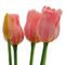 Цветы искусственные "Букет Тюльпанов из 5шт" (Real Touch), L9 W9 H44 см